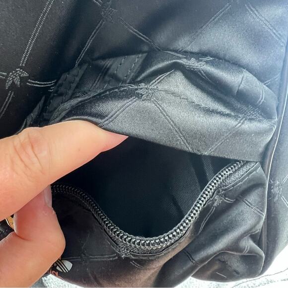 Adidas Originals Mini Backpack H09038 Black and Gold Bag Women’s - Picture 9 of 9